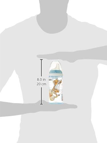 NUK Active Cup Drinking Cup | 12+ Months | Leak - Proof Drinking Spout | Clip & Protective Cap | BPA | 300 ml | Disney Winnie The Pooh | White - Adenzo Comfies