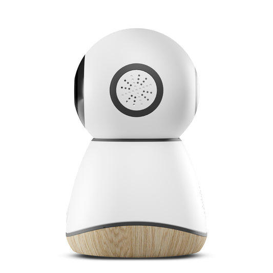 Maxi-Cosi See Baby Monitor-smart, 1080p HD Wi-Fi camera designed with a sleek, minimalist aesthetic to blend into modern Homes .