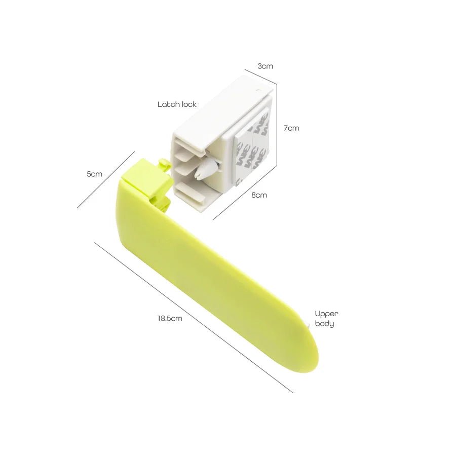 MOON Toilet Safety Latch – Child & Pet Proof, Easy Install - Adenzo Comfies