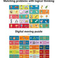 Duo Matching Puzzle for Kids 3 , Number Learning & Animal Recognition Educational Jigsaw Game, Enhances Fine Motor Skills.