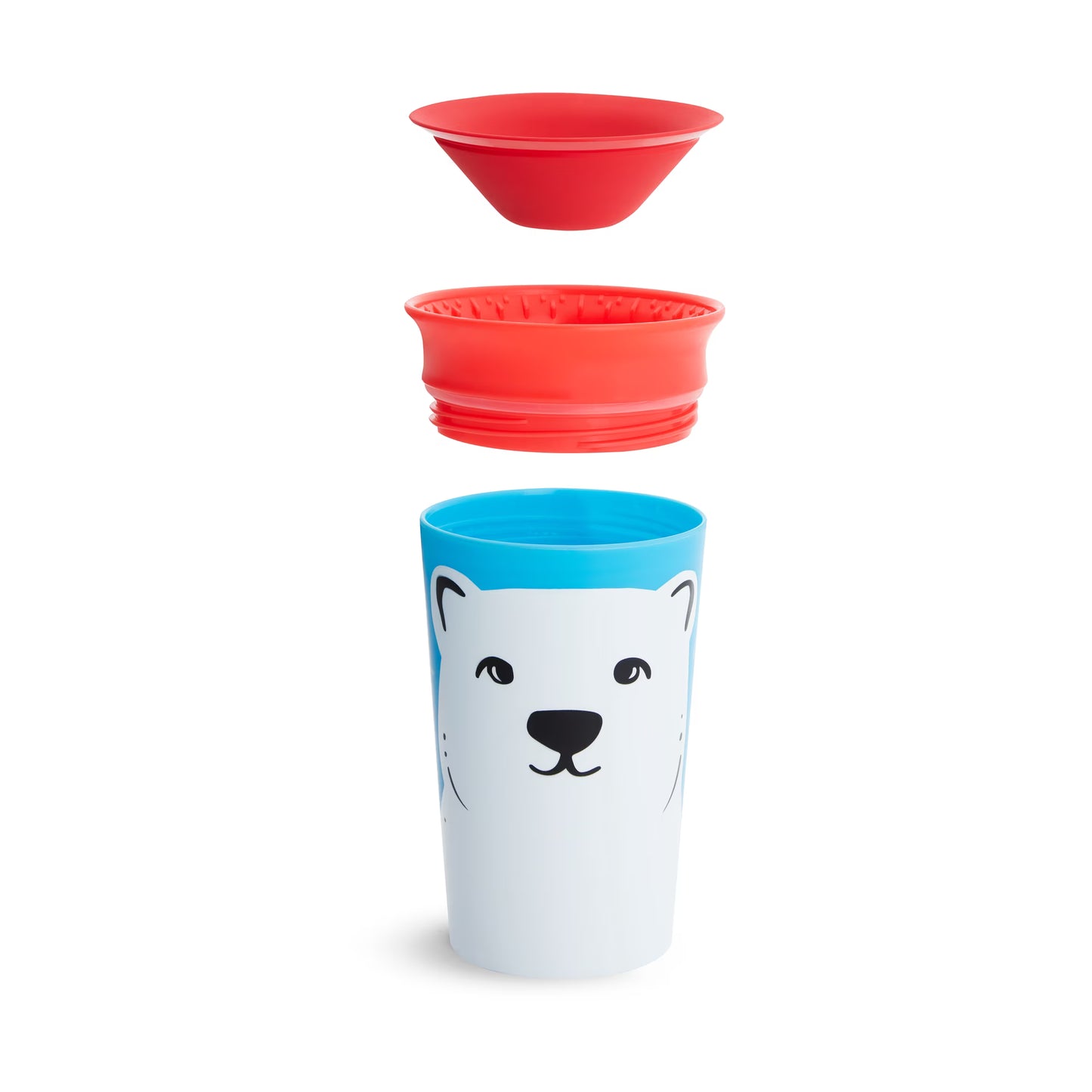 Munchkin Miracle 360 WildLove Sippy Cup, 9 Oz, Polar Bear