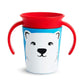 Munchkin Miracle 360 WildLove - Training Cup, 6 oz, Polar Bear