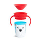 Munchkin Miracle 360 WildLove - Training Cup, 6 oz, Polar Bear