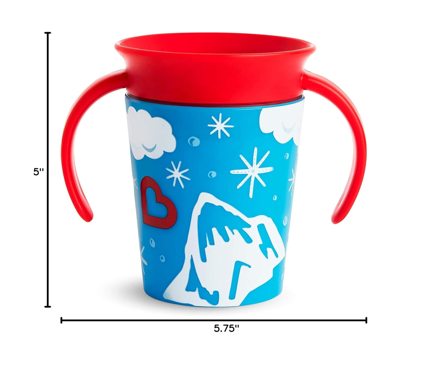 Munchkin Miracle 360 WildLove - Training Cup, 6 oz, Polar Bear