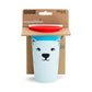 Munchkin Miracle 360 WildLove Sippy Cup, 9 Oz, Polar Bear