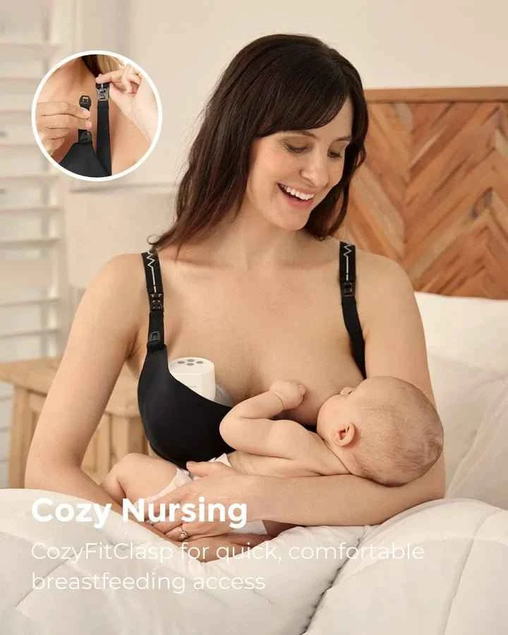 Multi-Function: Wearable Breast Pump Bra -Small.