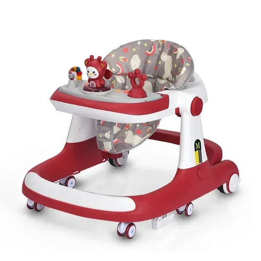 3 - in - 1 Adjustable Baby Walker with Music, Interactive Toys, and Activity Center for Infants and Toddlers - Adenzo Comfies