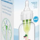 Dr Browns Narrow Neck Options and Feeding Glass Bottle with Flamingo Deco with L2 - Adenzo Comfies