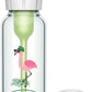 Dr Browns Narrow Neck Options and Feeding Glass Bottle with Flamingo Deco with L2 - Adenzo Comfies