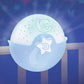 Infantino Baby Wom Soothing Light & Projector|Sleeping Aids|Night Light With Music-Blue