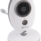 Lionelo Babyline 5.1 Baby Monitor with Camera Two-Way Communication Range of 300 Metres Two Cameras in Set Night Mode VOX System Warning System 8 Melodies White