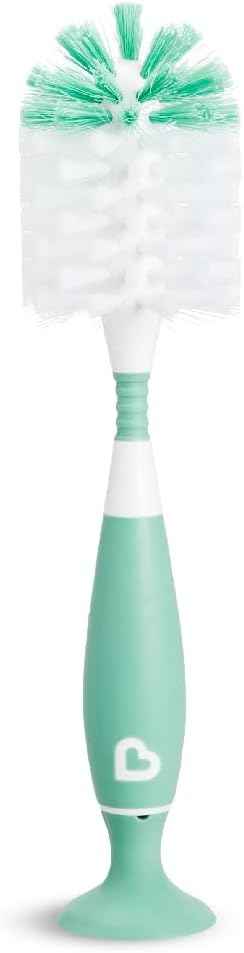 Munchkin Bristle Bottle Brush, Blue