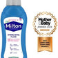 Milton 1000ml Sterilising Fluid Baby Bottles Teats Antiseptic Cleaner Bundled with Milton Wipes Home Household Hygiene - Adenzo Comfies