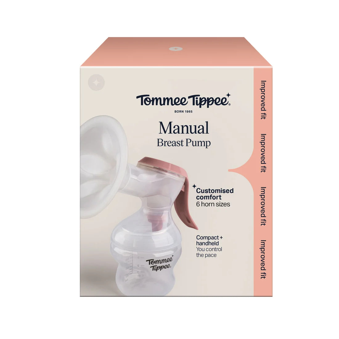 Tommee Tippee Made for Me Single Manual Breast Pump.