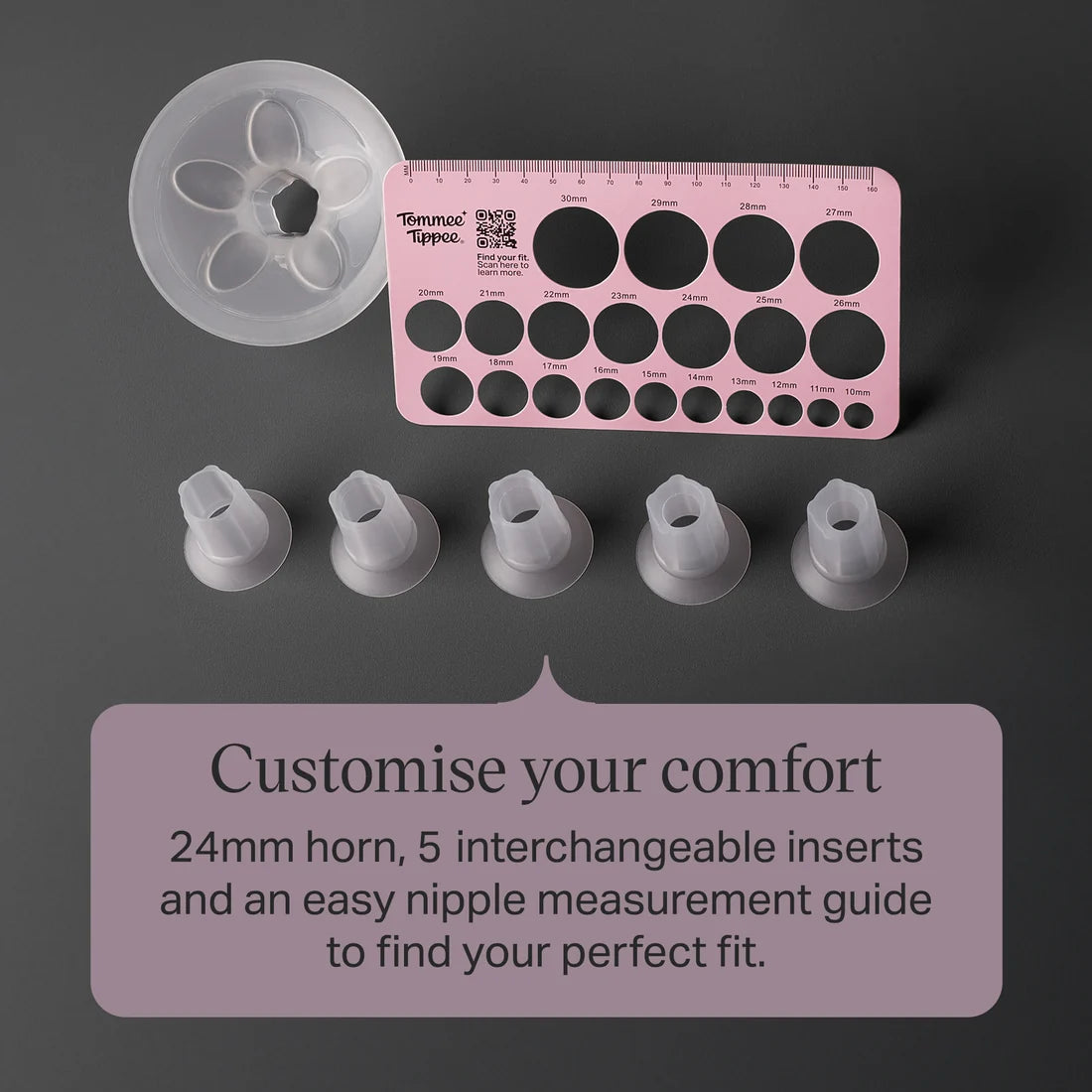 Tommee Tippee Made for Me Single Manual Breast Pump.