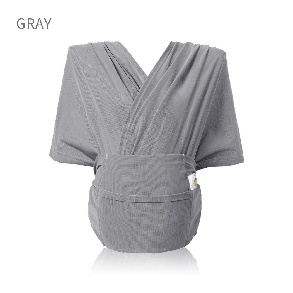 Breathable Baby Wrap Carrier Sling – Adjustable Spandex Mesh Baby Hammock with Buckle Support, Hands-Free Infant Carrier & Nursing Wrap (0–24 Months) - Adenzo Comfies