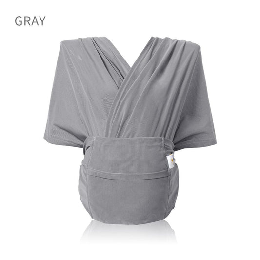 Breathable Baby Wrap Carrier Sling – Adjustable Spandex Mesh Baby Hammock with Buckle Support, Hands-Free Infant Carrier & Nursing Wrap (0–24 Months) - Adenzo Comfies