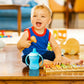 Munchkin Mighty Grip Trainer Cups | Trainer Toddler & Baby Bottle | BPA Free | Non Spill |Leakproof | Baby Weaning Cup from 6+ Months | Toddler Bottle 8oz/236ml|