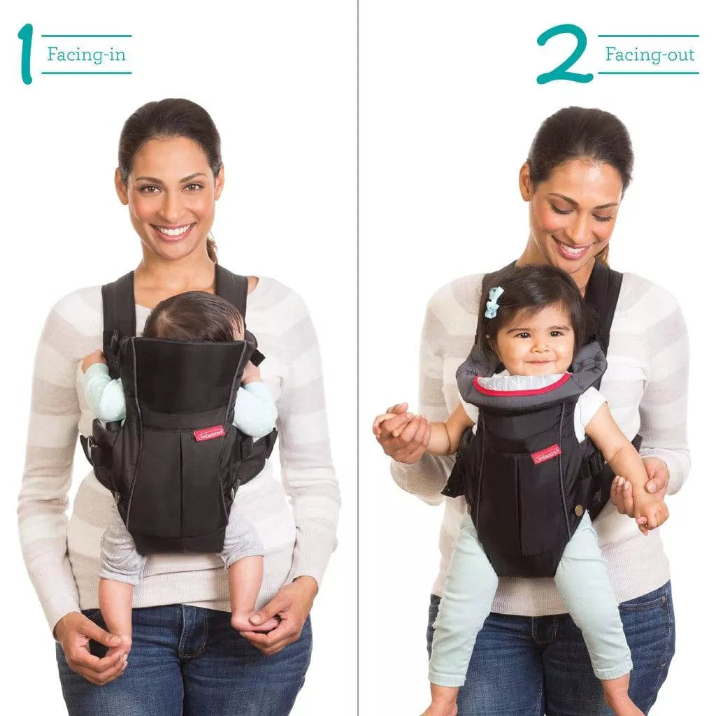 Infantino Swift Carrier with Pocket – Grey
