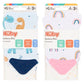 Baby Bandana Bib with Teether – Super Absorbent Cotton Drool Bib with Adjustable Nickel-Free Snaps, Soft Fleece Back (0–24 Months) - Adenzo Comfies