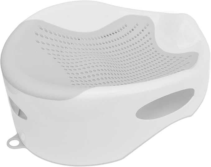 Baby Bathtub, Slipless Bath Tub Safe Comfortable, Soft Silicone Lying Support Bracket Bath Tub . - Adenzo Comfies