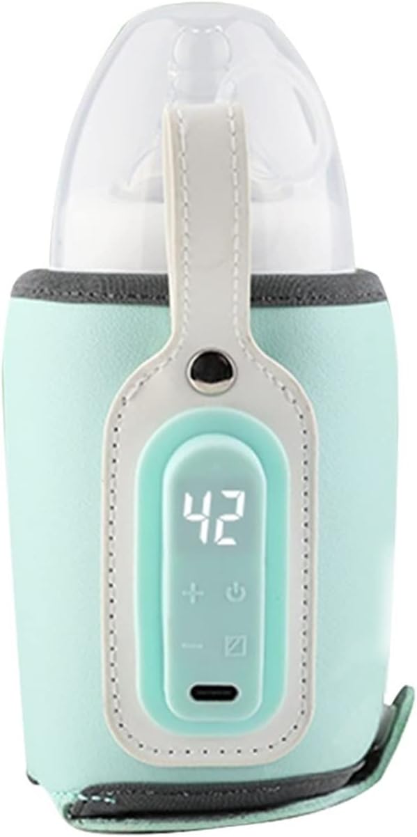 AboutBaby Portable Travel Bottle Warmer – Battery Powered, Fast Heating, 6000mAh - Adenzo Comfies