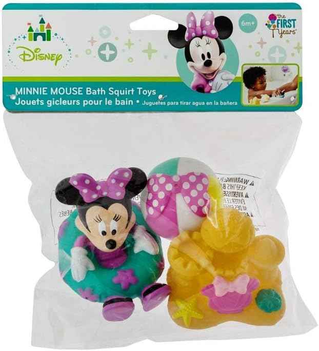 The First Years - Disney Bath Toy Minnie Squirtie Pack of 3