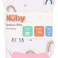 Baby Bandana Bib with Teether – Super Absorbent Cotton Drool Bib with Adjustable Nickel-Free Snaps, Soft Fleece Back (0–24 Months) - Adenzo Comfies