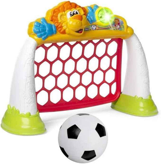 Chicco Goal League Pro Kids Football Goal, Electronic and Interactive Game, Scoreboard with Light and Sound, 3 Game Modes, Soft Plastic Children's Football Included – Toy for Children from 2 to 5 - Adenzo Comfies