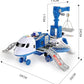 LICHENGTAI Transport Cargo Airplane Car Toy, Carrier Truck Set for Ages 3 and Up, Kids DIY Preschool Gift, Includes 4 Cars, 1 Airplane - Adenzo Comfies