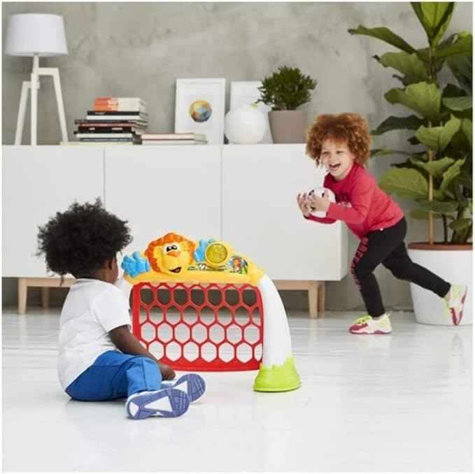 Chicco Goal League Pro Kids Football Goal, Electronic and Interactive Game, Scoreboard with Light and Sound, 3 Game Modes, Soft Plastic Children's Football Included – Toy for Children from 2 to 5 - Adenzo Comfies