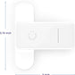 Ubbi Door Pinch Guards, 2-Pack, White | Baby Proof Doors, Child Safety, Baby Finger Protectors. - Adenzo Comfies