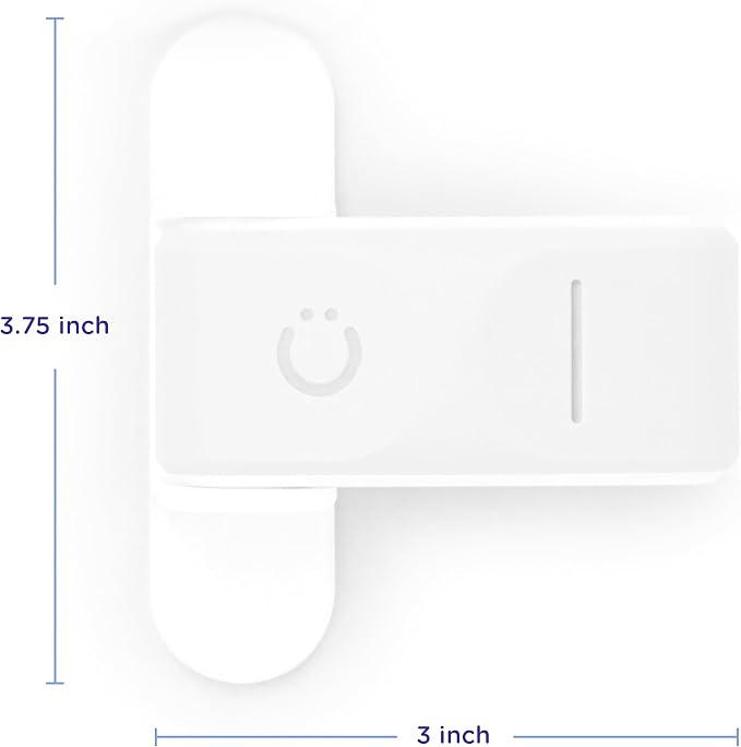 Ubbi Door Pinch Guards, 2-Pack, White | Baby Proof Doors, Child Safety, Baby Finger Protectors. - Adenzo Comfies