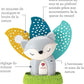 Infantino - 2-in-1 Musical Soother & Night Light Projector - Night Light Kids - Animated Colorful Projections - Soothing Animal Night Light for Baby - 5 Lullabies and 3 Nature Sounds - from 0 Months