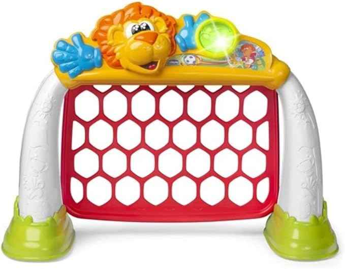 Chicco Goal League Pro Kids Football Goal, Electronic and Interactive Game, Scoreboard with Light and Sound, 3 Game Modes, Soft Plastic Children's Football Included – Toy for Children from 2 to 5 - Adenzo Comfies