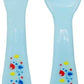 Bubbles Cutlery Blue - Adenzo Comfies
