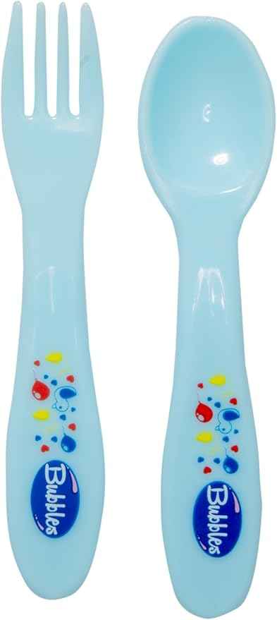 Bubbles Cutlery Blue - Adenzo Comfies