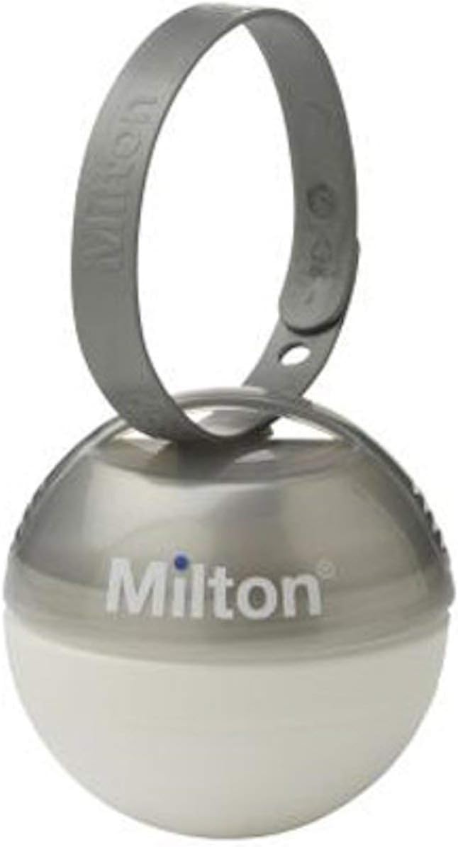 Milton Maximum Protection Mini Soother Steriliser, Silver - Adenzo Comfies