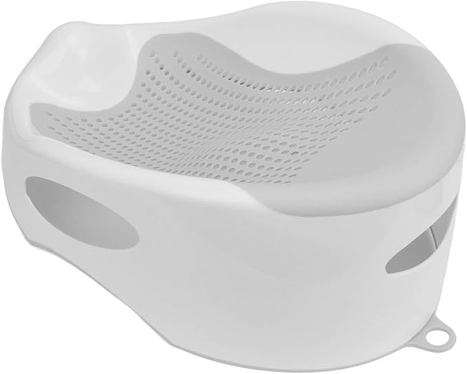 Baby Bathtub, Slipless Bath Tub Safe Comfortable, Soft Silicone Lying Support Bracket Bath Tub . - Adenzo Comfies