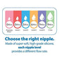 Dr. Brown's Level - 3 Wide Neck Nipple - Adenzo Comfies