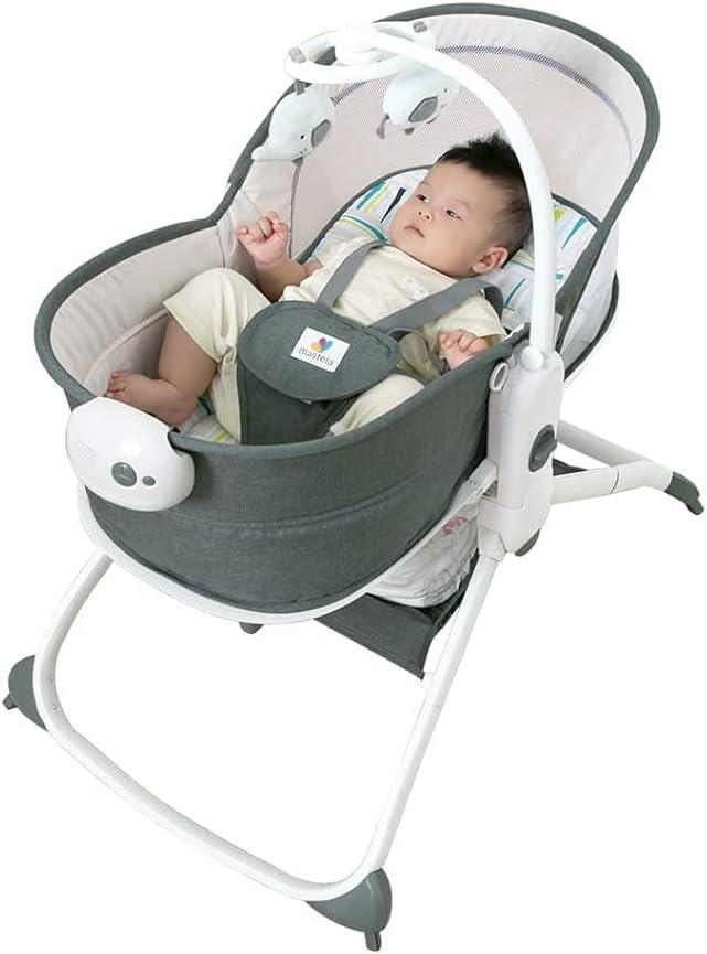 Mastela 6 - in - 1 Multi - Function Baby Bassinet – Cradle, Rocker, Seat, Playpen & Travel Cot - Adenzo Comfies