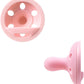 Tommee Tippee Breast-Like Soother, Lightweight, One-piece Silicone Design, Symmetrical Teat, 0-6m, 2 Pack.