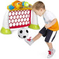 Chicco Goal League Pro Kids Football Goal, Electronic and Interactive Game, Scoreboard with Light and Sound, 3 Game Modes, Soft Plastic Children's Football Included – Toy for Children from 2 to 5 - Adenzo Comfies