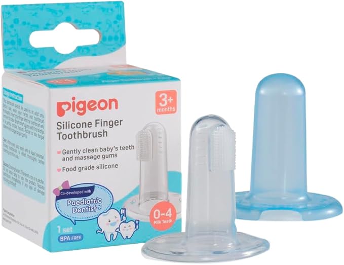 Pigeon Silicone Finger Toothbrush.