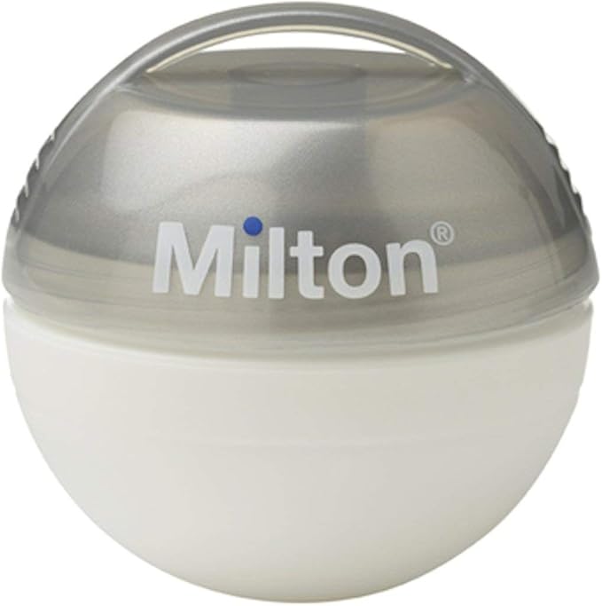 Milton Maximum Protection Mini Soother Steriliser, Silver - Adenzo Comfies