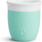 Munchkin C’est Silicone! Open Toddler and Baby Cup for Babies and Toddlers 4 Months+, Ideal Transition Sippy Cup and Suitable Free Flow Sippy Cup for Baby and Toddler weaning, 2oz/59ml, Mint