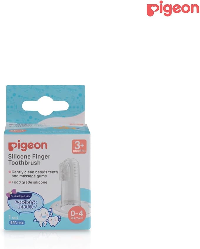 Pigeon Silicone Finger Toothbrush.