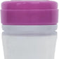 Bottle Bubbles 150 ml with Silicone Spoon for Babies – Soft Squeeze Baby Food Dispenser Easy Feeding Bottle with Spoon – BPA Free – Pink - Adenzo Comfies