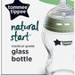 Tommee Tippee Natural Start Baby Bottle Glass Breast-Like Teat 0m+ 250ml.