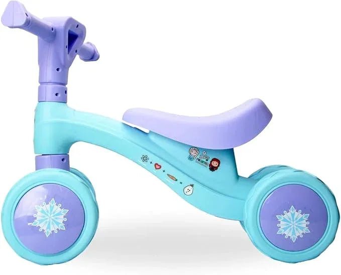 Trucare Disney Frozen Balance Cruiser For Ages 2+ Years - Ride - On Bike, 55x17x25 cm, Kids' Balance Bike for Magical Adventures, Indoor Outdoor Toddler Bike - Adenzo Comfies